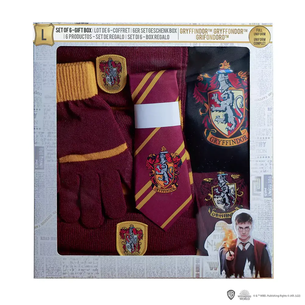 Cinereplicas Harry Potter Gryffindor Costume Set (6-pieces) Cinereplicas Harry Potter Gryffindor Costume Set (6-pieces)
