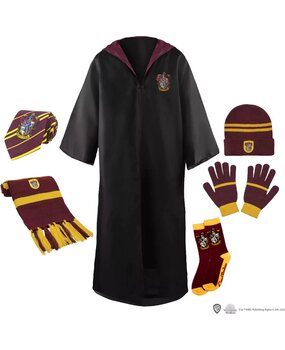 Cinereplicas Harry Potter Gryffindor Kostuum Set (6-delig) Cinereplicas Harry Potter Gryffindor Kostuum Set (6-delig)