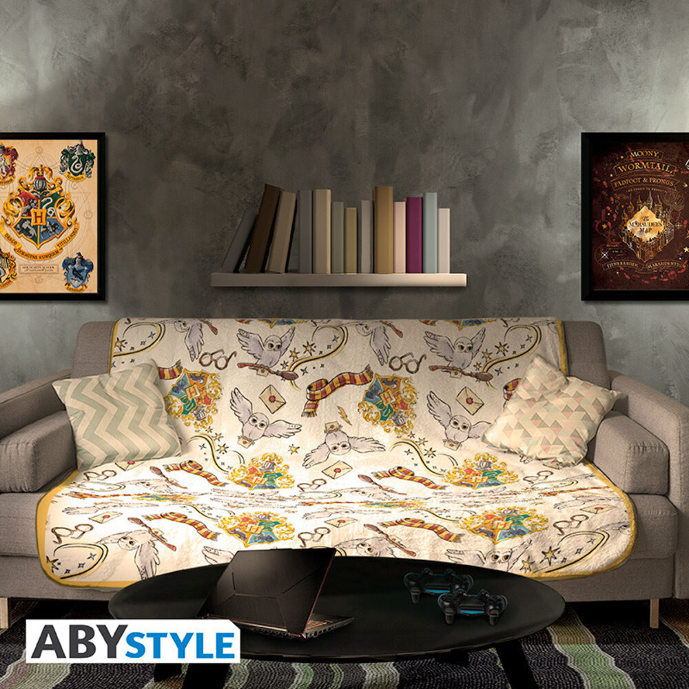 ABY Style Harry Potter Harry's World Deken ABY Style Harry Potter Harry's World Deken