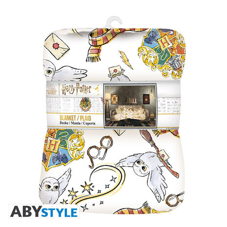 ABY Style Harry Potter Harry's World Deken ABY Style Harry Potter Harry's World Deken