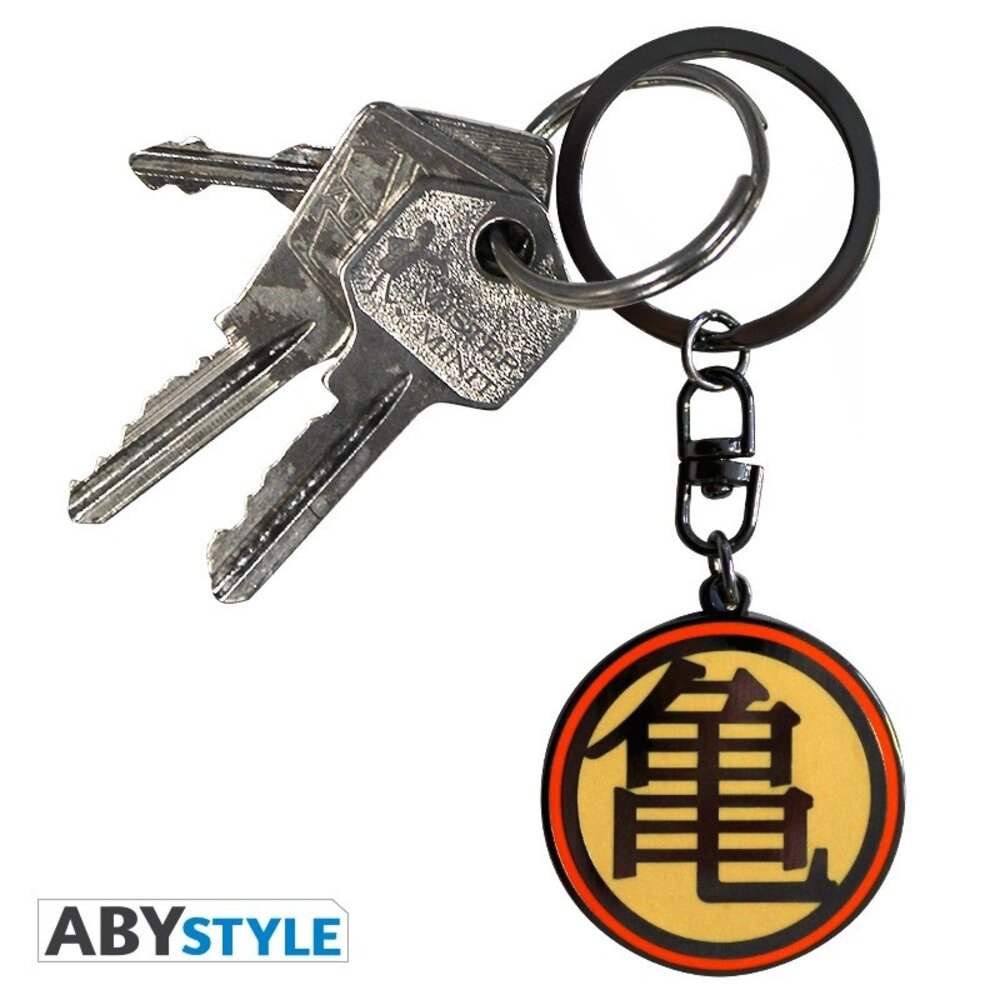 ABY Style Dragon Ball Kame Symbol Metal Keychain ABY Style Dragon Ball Kame Symbol Metal Keychain