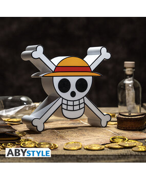 ABY Style One Piece Skull Lamp 21 cm ABY Style One Piece Skull Lamp 21 cm