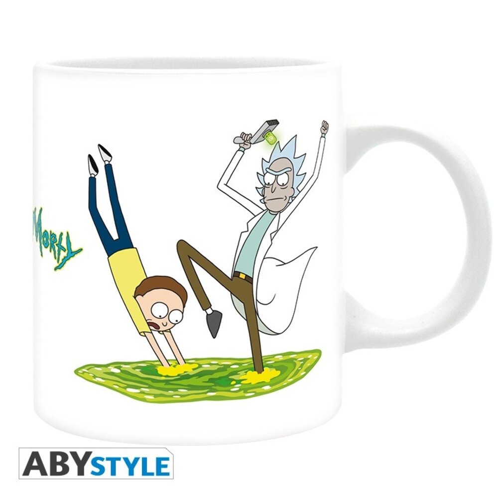 ABY Style Rick and Morty Portal 2 Mug ABY Style Rick and Morty Portal 2 Mug