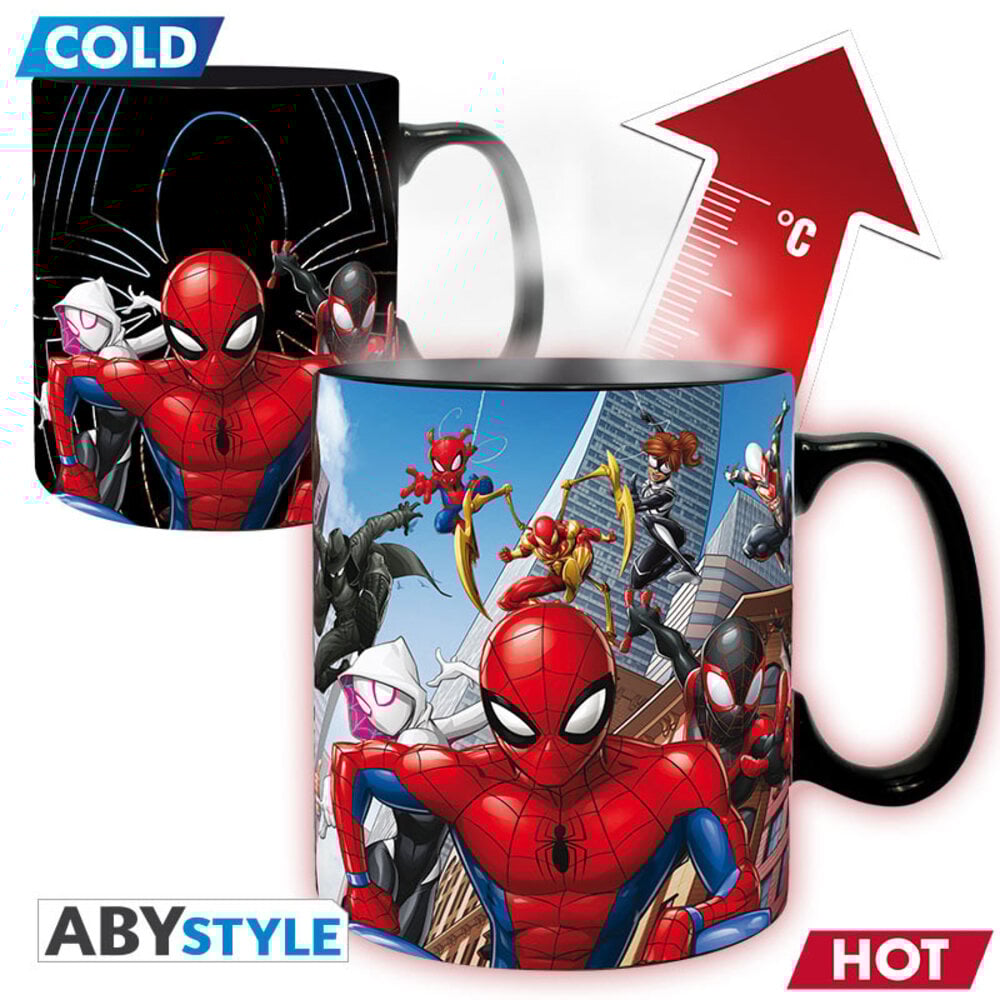 ABY Style Marvel Spider-Man Heat Change Mok ABY Style Marvel Spider-Man Heat Change Mok