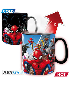ABY Style Marvel Spider-Man Heat Change Mug ABY Style Marvel Spider-Man Heat Change Mug