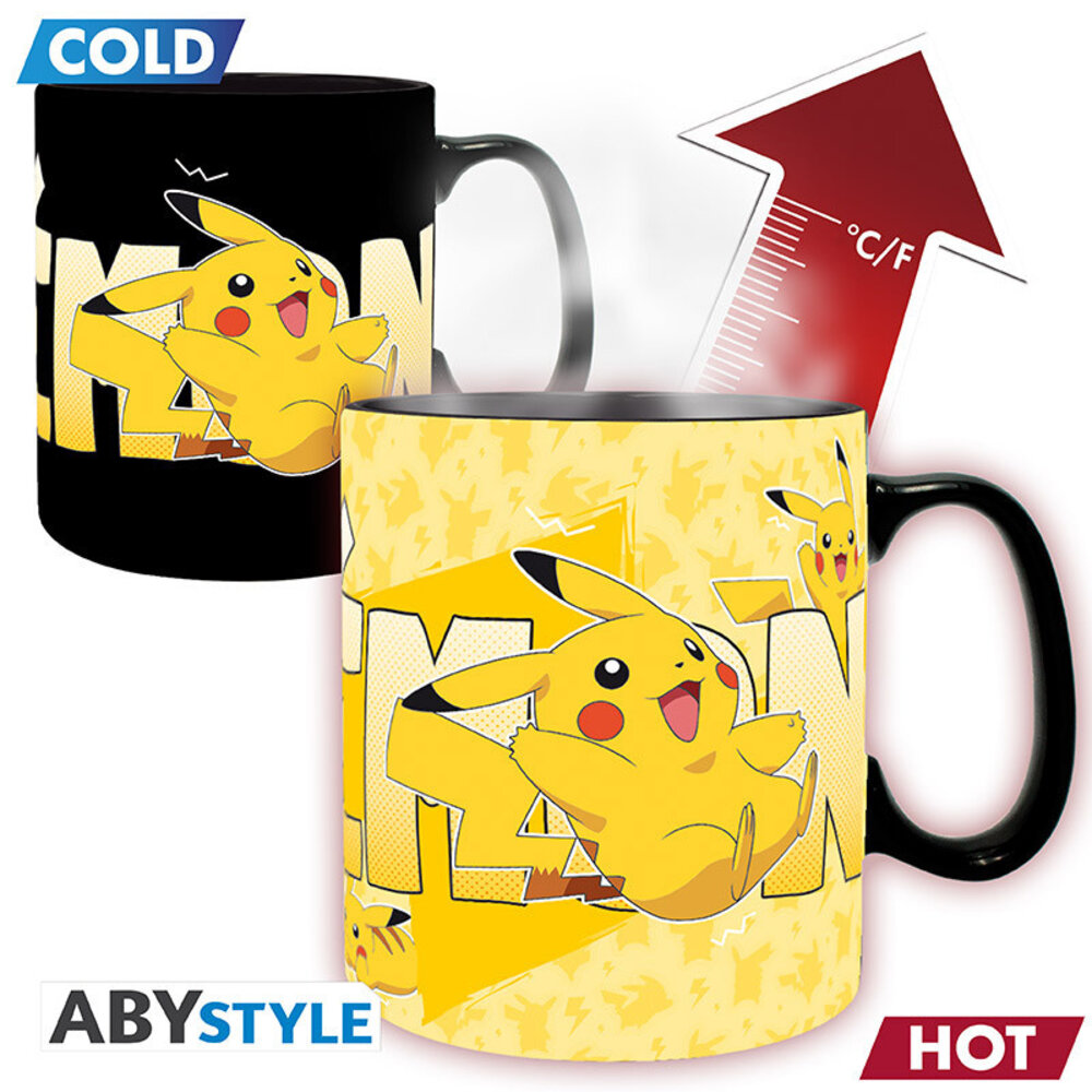 ABY Style Pokémon Pikachu Heat Change Mug ABY Style Pokémon Pikachu Heat Change Mug
