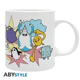 ABY Style Adventure Time Halftone Characters Mug ABY Style Adventure Time Halftone Characters Mug