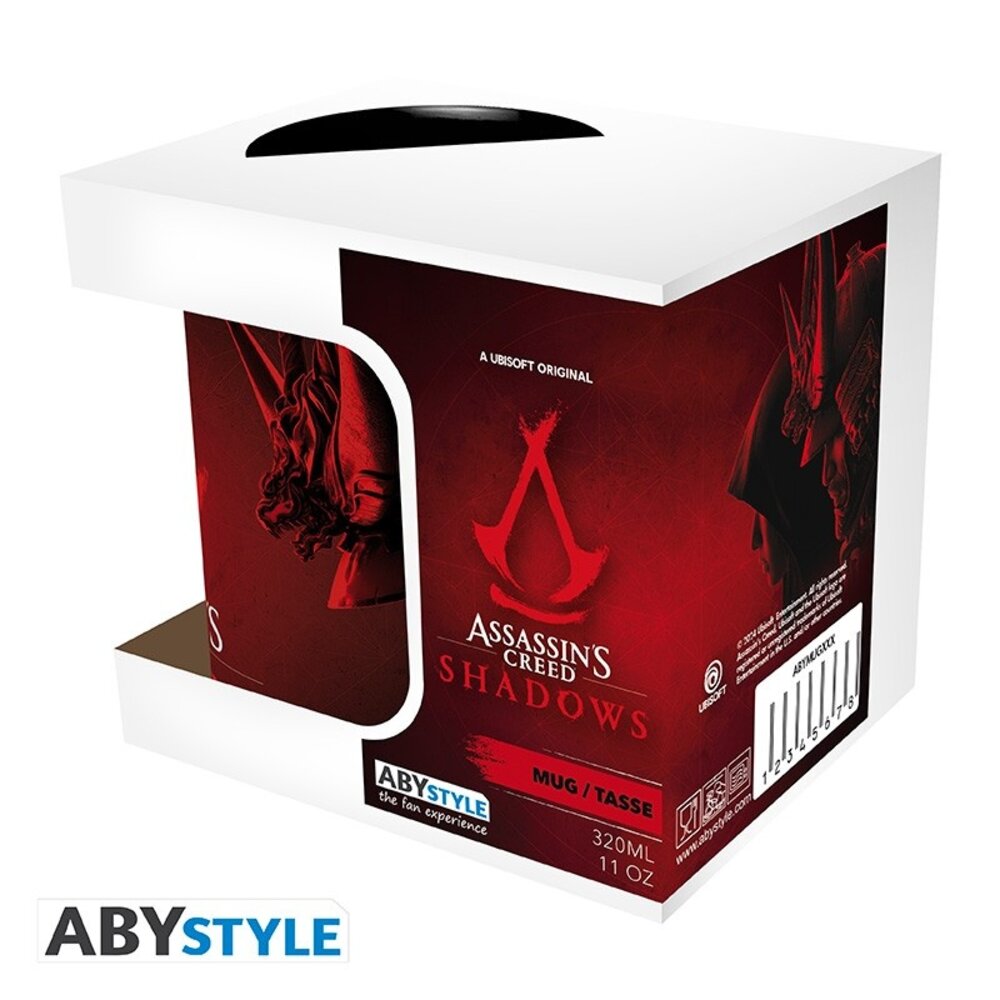 ABY Style Assassin's Creed Shadows Yasuke & Naoe Mug ABY Style Assassin's Creed Shadows Yasuke & Naoe Mug
