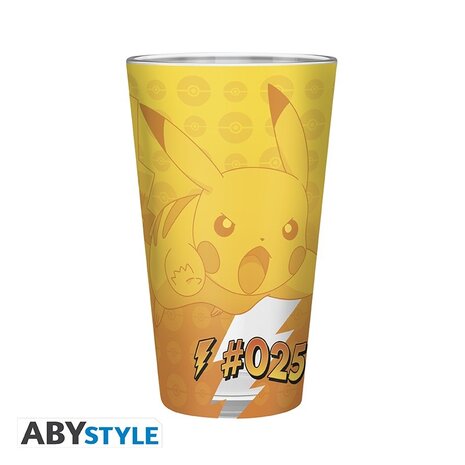 ABY Style Pokémon Pikachu Premium XXL Glas