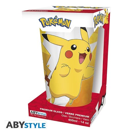 ABY Style Pokémon Pikachu Premium XXL Glas