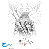 GB Eye The Witcher Geralt Sketch Poster 91.5 x 61 cm GB Eye The Witcher Geralt Sketch Poster 91.5 x 61 cm