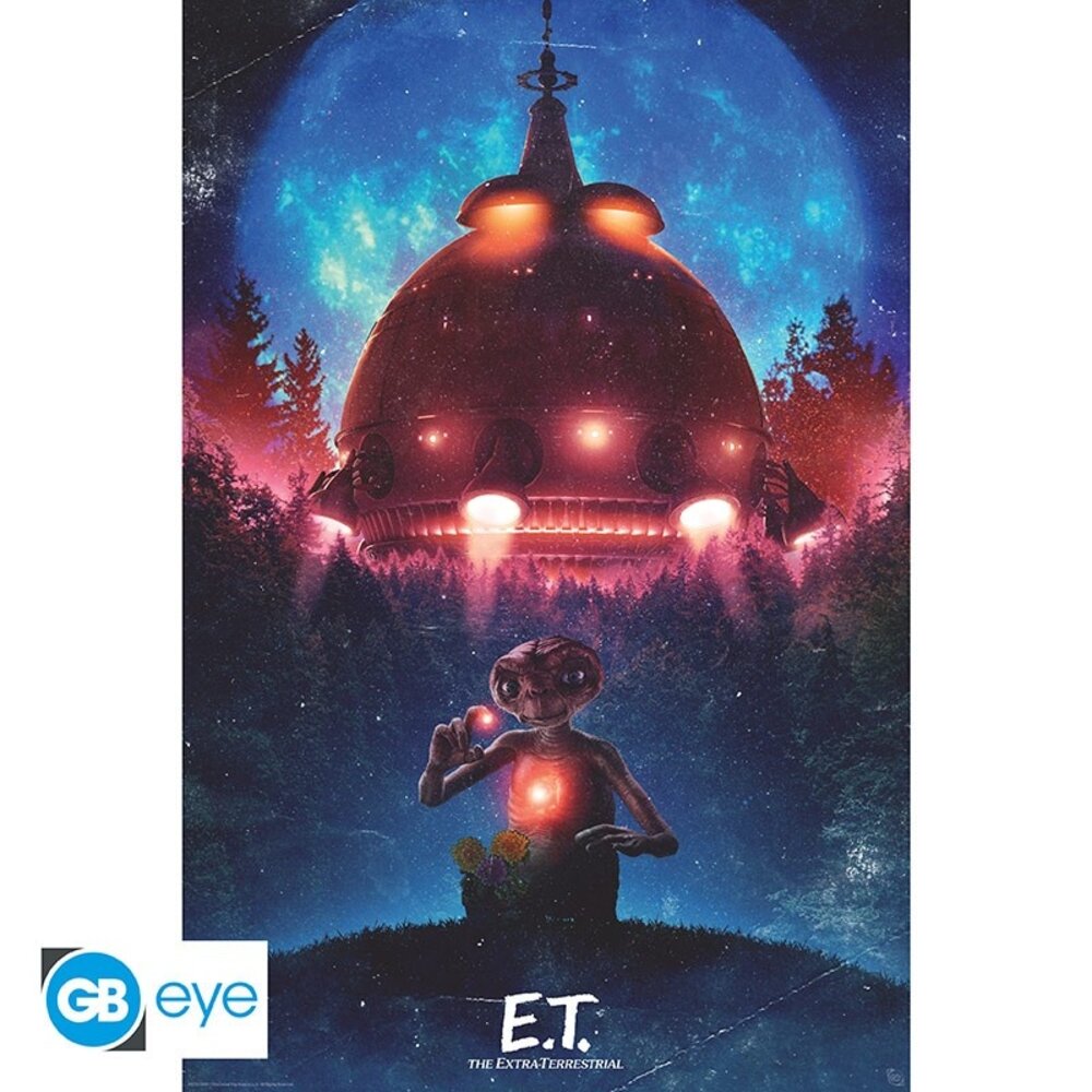 GB Eye E.T. The Extra-Terrestrial Spaceship Poster 91.5 x 61 cm GB Eye E.T. The Extra-Terrestrial Spaceship Poster 91.5 x 61 cm