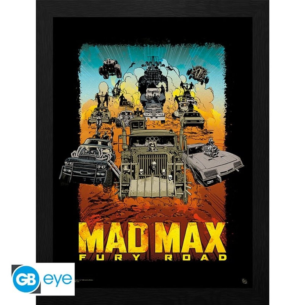 GB Eye Mad Max: Fury Road Framed Print 30 x 40 cm GB Eye Mad Max: Fury Road Framed Print 30 x 40 cm