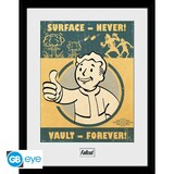 GB Eye Fallout Vault Forever Framed Print 30 x 40 cm GB Eye Fallout Vault Forever Framed Print 30 x 40 cm