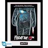 GB Eye Friday the 13th Movie Framed Print 30 x 40 cm GB Eye Friday the 13th Movie Framed Print 30 x 40 cm