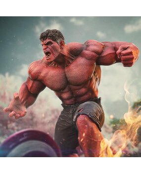 Iron Studios Marvel Art Scale Statue 1/10 Red Hulk 23 cm Iron Studios Marvel Art Scale Statue 1/10 Red Hulk 23 cm