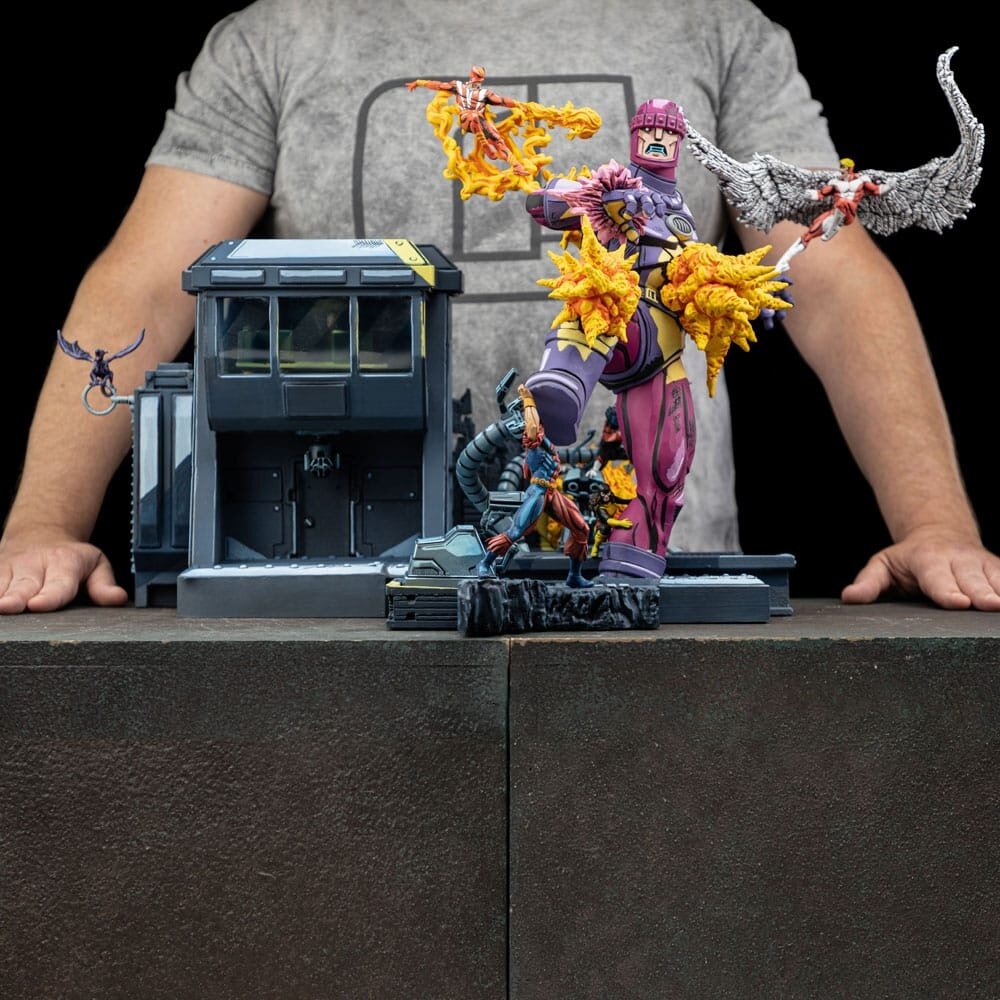 Iron Studios Marvel Demi Art Scale Statue 1/20 X-Men Danger Room Diorama B (Comic Version) 43 cm Iron Studios Marvel Demi Art Scale Statue 1/20 X-Men Danger Room Diorama B (Comic Version) 43 cm