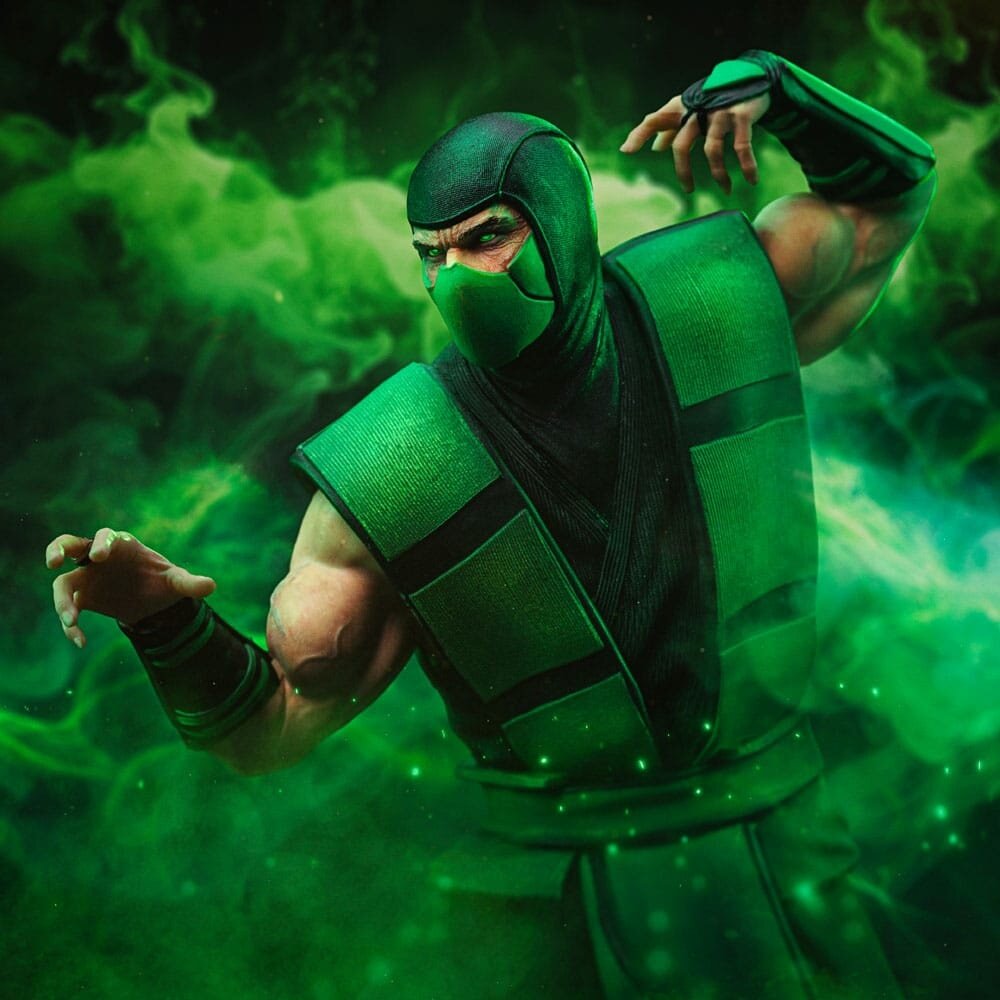 Iron Studios Mortal Kombat Art Scale Statue 1/10 Reptile 20 cm Iron Studios Mortal Kombat Art Scale Statue 1/10 Reptile 20 cm