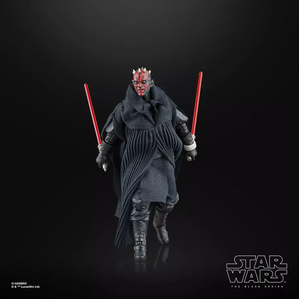 Hasbro Star Wars Episode I Black Series Vehicle with Action Figure Darth Maul & Sith Speeder 25th Anniversary Hasbro Star Wars Episode I Black Series Vehicle with Action Figure Darth Maul & Sith Speeder 25th Anniversary
