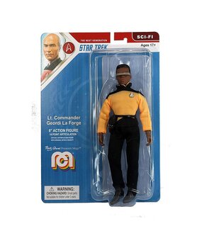 Mego Star Trek Action Figure Geordi La Forge 20 cm Mego Star Trek Action Figure Geordi La Forge 20 cm