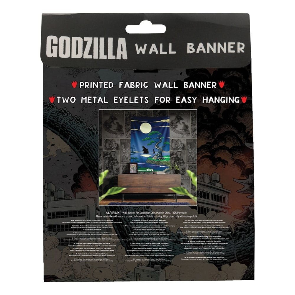 FaNaTtiK Godzilla Wall Banner 125 x 85 cm FaNaTtiK Godzilla Wall Banner 125 x 85 cm