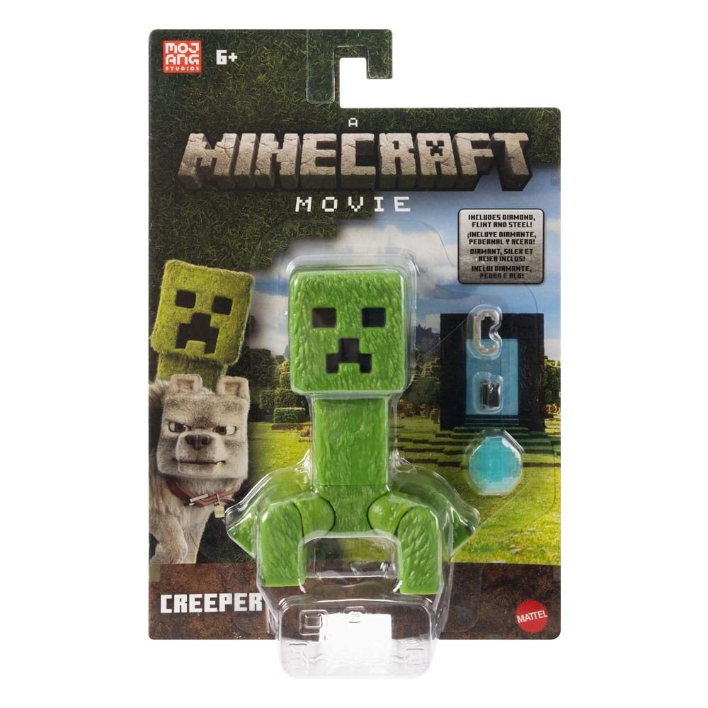 Mattel A Minecraft Movie Action Figure Creeper 10 cm Mattel A Minecraft Movie Action Figure Creeper 10 cm