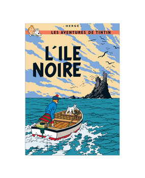 Tintinimaginatio Tintin L'Île Noire Poster 50 x 70 cm Tintinimaginatio Tintin L'Île Noire Poster 50 x 70 cm