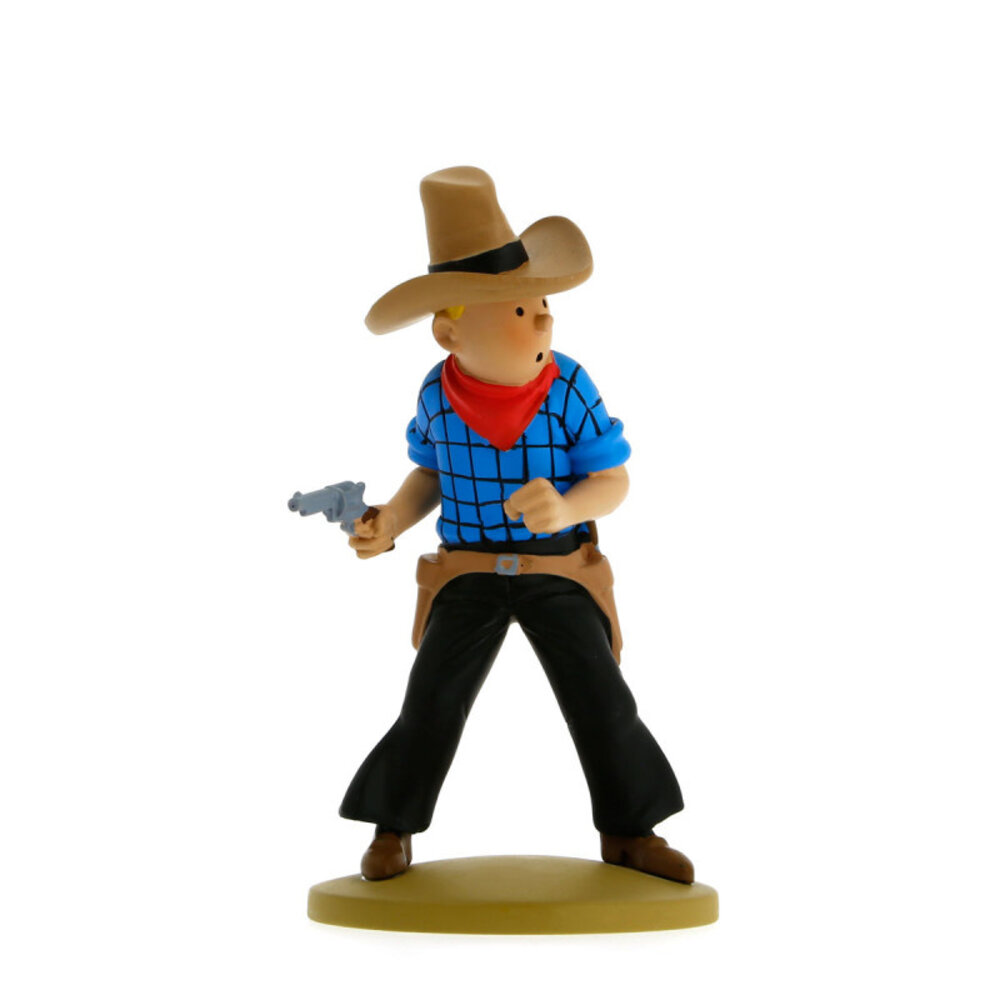 Tintinimaginatio Kuifje Beeldje Cowboy 12 cm Tintinimaginatio Kuifje Beeldje Cowboy 12 cm