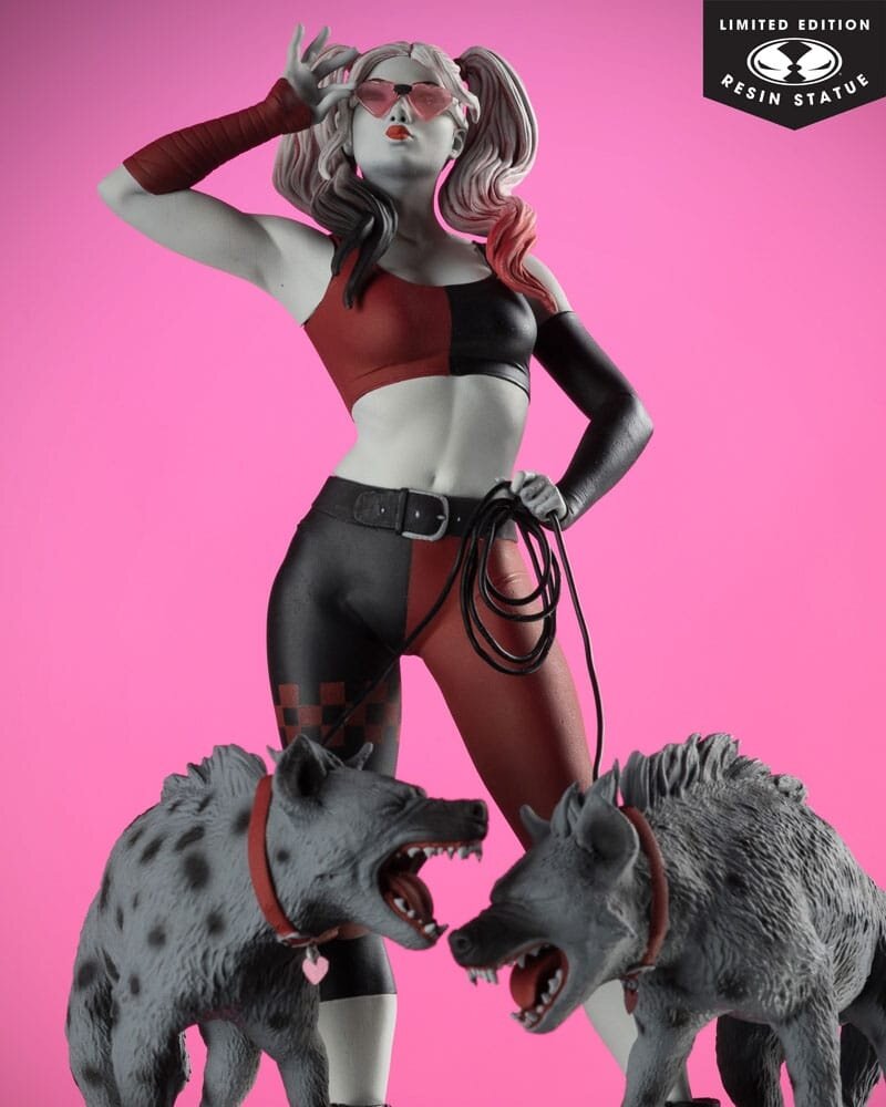McFarlane Toys DC Direct Harley Quinn: Red, White & Black Statue 1/10 Harley Quinn by Jenny Frison 19 cm McFarlane Toys DC Direct Harley Quinn: Red, White & Black Statue 1/10 Harley Quinn by Jenny Frison 19 cm