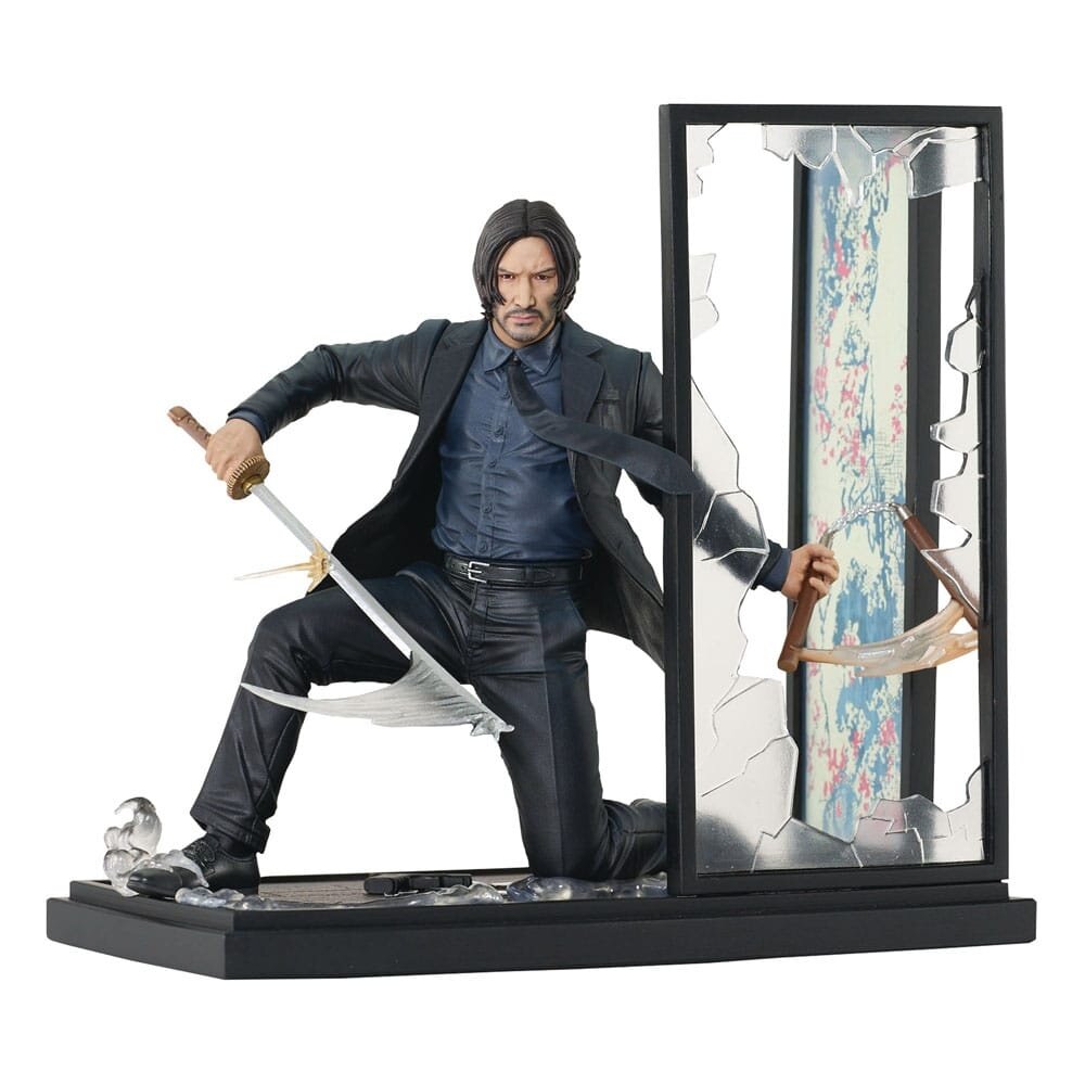Diamond Select Toys John Wick: Chapter 4 Gallery PVC Statue John Wick (Stained Glass) 20 cm Diamond Select Toys John Wick: Chapter 4 Gallery PVC Statue John Wick (Stained Glass) 20 cm