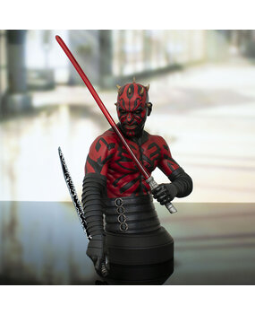 Gentle Giant Star Wars: The Clone Wars Bust 1/6 Darth Maul (Shirtless) 15 cm Gentle Giant Star Wars: The Clone Wars Bust 1/6 Darth Maul (Shirtless) 15 cm