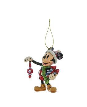 Disney Traditions Mickey Mouse met Cadeau Ornament Disney Traditions Mickey Mouse met Cadeau Ornament