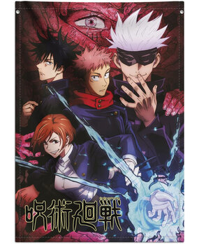 Grupo Erik Jujutsu Kaisen Decorative Flag 70 x 100 cm Grupo Erik Jujutsu Kaisen Decorative Flag 70 x 100 cm