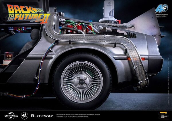 Blitzway Back to the Future II Premium UMS Vehicle 1/6 Delorean Time Machine 74 cm Blitzway Back to the Future II Premium UMS Vehicle 1/6 Delorean Time Machine 74 cm
