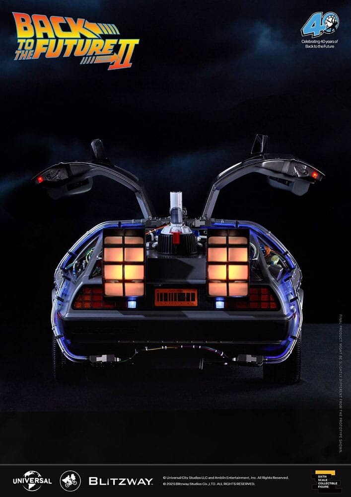 Blitzway Back to the Future II Premium UMS Vehicle 1/6 Delorean Time Machine 74 cm Blitzway Back to the Future II Premium UMS Vehicle 1/6 Delorean Time Machine 74 cm