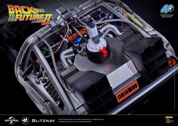 Blitzway Back to the Future II Premium UMS Vehicle 1/6 Delorean Time Machine 74 cm Blitzway Back to the Future II Premium UMS Vehicle 1/6 Delorean Time Machine 74 cm