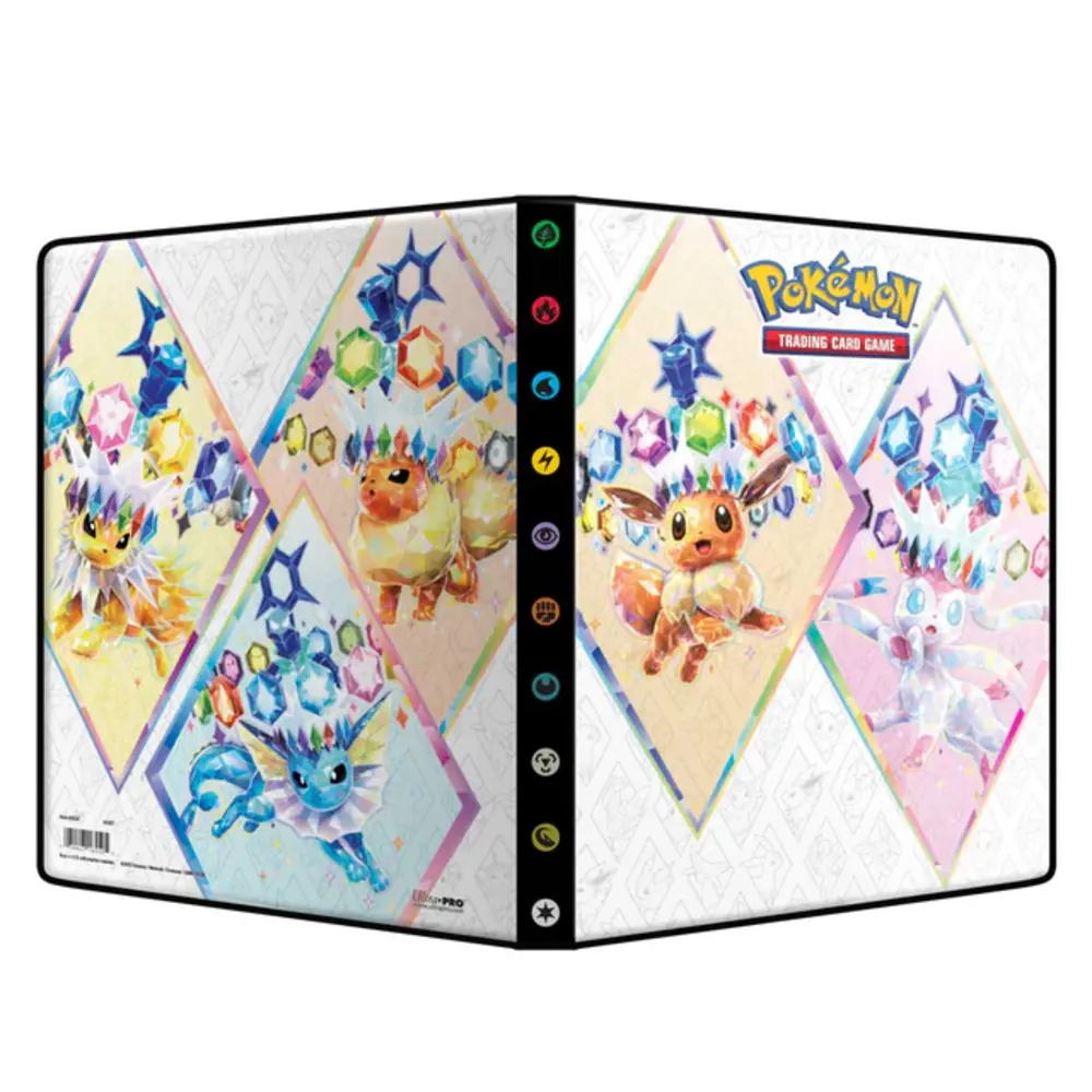 Ultra Pro Pokémon Scarlet & Violet Prismatic Evolutions 9-Pocket Portfolio (252 Kaarten) Ultra Pro Pokémon Scarlet & Violet Prismatic Evolutions 9-Pocket Portfolio (252 Kaarten)
