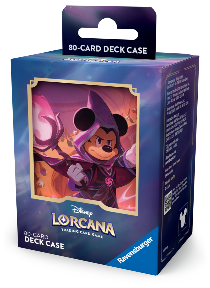 Ravensburger Disney Lorcana: Sorcerer Mickey Deck Box Ravensburger Disney Lorcana: Sorcerer Mickey Deck Box