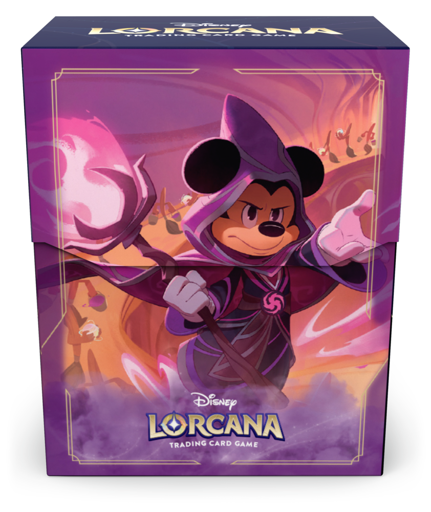 Ravensburger Disney Lorcana: Deck Box Sorcerer Mickey Ravensburger Disney Lorcana: Deck Box Sorcerer Mickey
