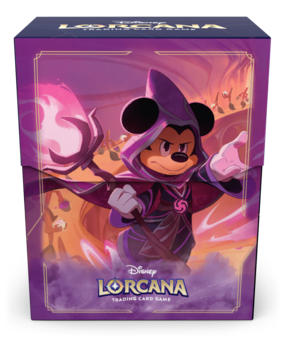 Ravensburger Disney Lorcana: Deck Box Sorcerer Mickey Ravensburger Disney Lorcana: Deck Box Sorcerer Mickey