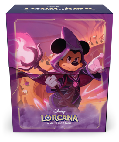 Ravensburger Disney Lorcana: Deck Box Sorcerer Mickey Ravensburger Disney Lorcana: Deck Box Sorcerer Mickey