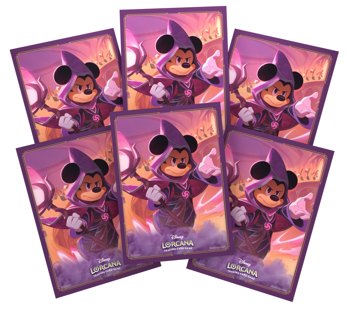 Ravensburger Disney Lorcana: Card Sleeves Sorcerer Mickey (65x) Ravensburger Disney Lorcana: Card Sleeves Sorcerer Mickey (65x)