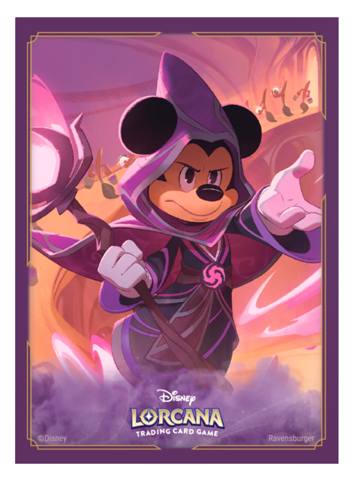 Ravensburger Disney Lorcana: Card Sleeves Sorcerer Mickey (65x) Ravensburger Disney Lorcana: Card Sleeves Sorcerer Mickey (65x)