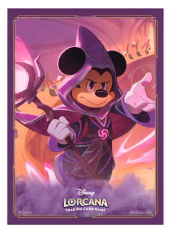 Ravensburger Disney Lorcana: Card Sleeves Sorcerer Mickey (65x) Ravensburger Disney Lorcana: Card Sleeves Sorcerer Mickey (65x)