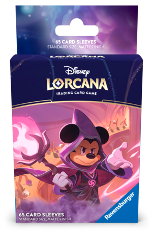Ravensburger Disney Lorcana: Card Sleeves Sorcerer Mickey (65x) Ravensburger Disney Lorcana: Card Sleeves Sorcerer Mickey (65x)