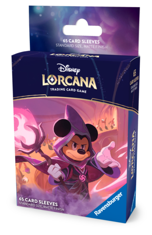 Ravensburger Disney Lorcana: Card Sleeves Sorcerer Mickey (65x) Ravensburger Disney Lorcana: Card Sleeves Sorcerer Mickey (65x)