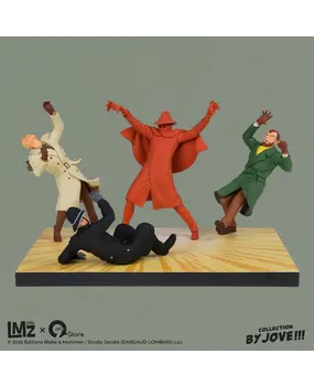 LMZ Collectibles Blake & Mortimer Het Gele Teken Beeld 17 cm LMZ Collectibles Blake & Mortimer Het Gele Teken Beeld 17 cm