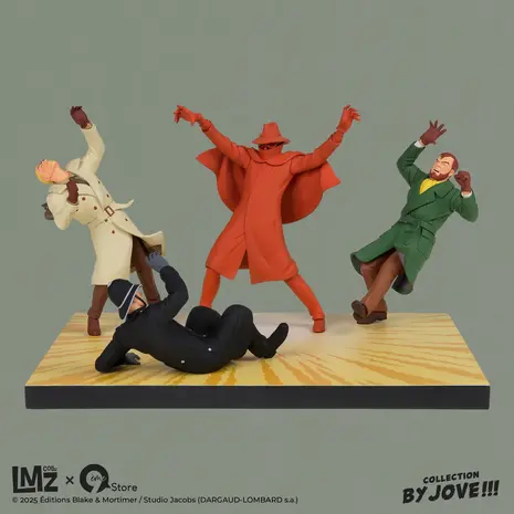 LMZ Collectibles Blake & Mortimer La Marque Jaune Statue 17 cm LMZ Collectibles Blake & Mortimer La Marque Jaune Statue 17 cm