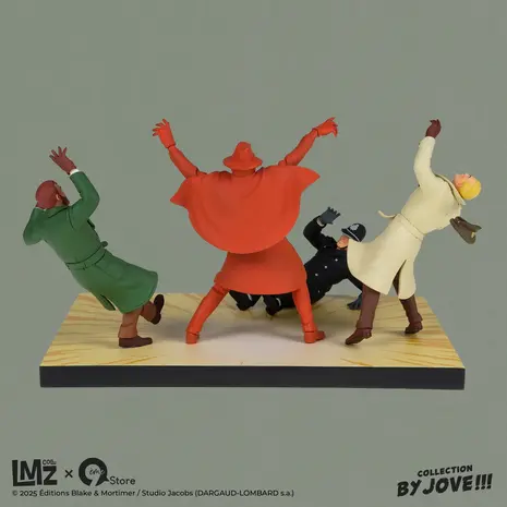 LMZ Collectibles Blake & Mortimer La Marque Jaune Statue 17 cm LMZ Collectibles Blake & Mortimer La Marque Jaune Statue 17 cm