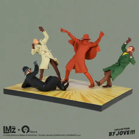 LMZ Collectibles Blake & Mortimer La Marque Jaune Statue 17 cm LMZ Collectibles Blake & Mortimer La Marque Jaune Statue 17 cm